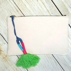 Makeup Canvas Bag NWOT